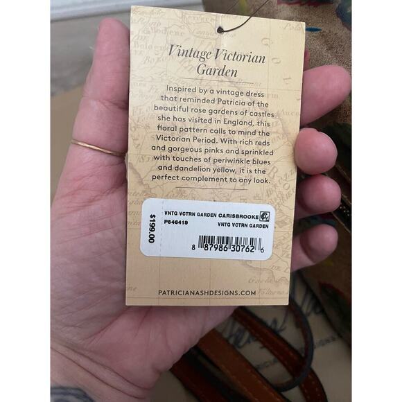 NWT Patricia Nash Carisbrooke Satchel - Picture 8 of 14